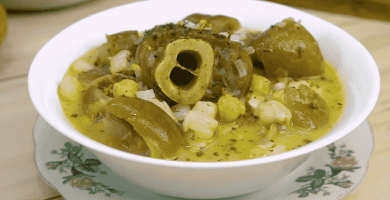 caldo de patas de res