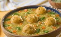 Sopa de albóndigas - receta ecuatoriana