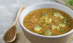 Sopa de fideo - receta ecuatoriana