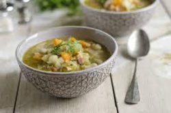 Sopa de legumbres - receta ecuatoriana