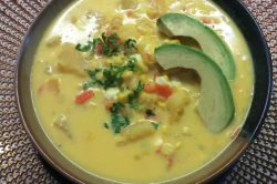 Locro de Choclo Ecuatoriano - receta ecuatoriana