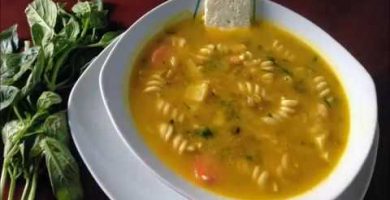 menestron de queso ecuatoriano