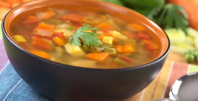 sopa juliana ecuatoriana