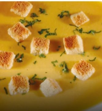 SOPA CREMA DE ZAPALLO