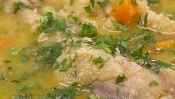 Aguado de Gallina - receta ecuatoriana