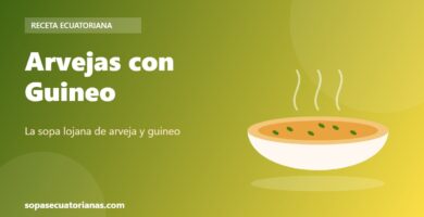 Arvejas con Guineo