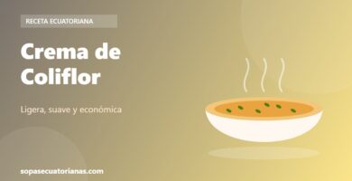 Crema de Coliflor