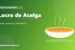 Locro de Acelga - receta ecuatoriana
