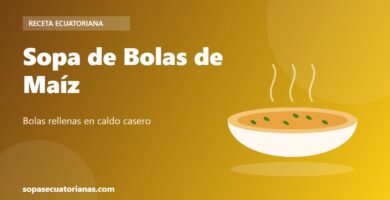 Sopa de Bolas de Maíz