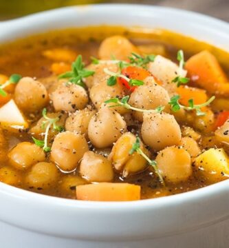 Sopa de Garbanzo - receta ecuatoriana