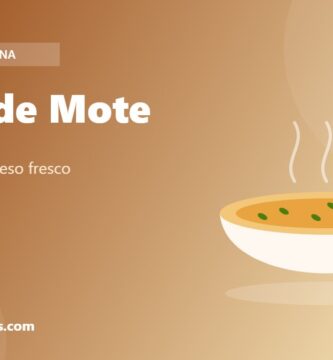 Sopa de Mote - receta ecuatoriana