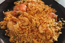 Arroz con Camarón Ecuatoriano – plato típico ecuatoriano