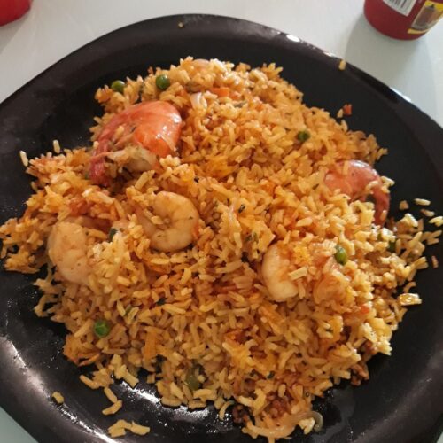 Arroz con Camarón Ecuatoriano – plato típico ecuatoriano