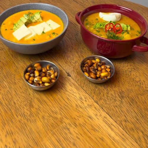 Papas con Cuero Ecuatorianas en Salsa de Maní – plato típico ecuatoriano